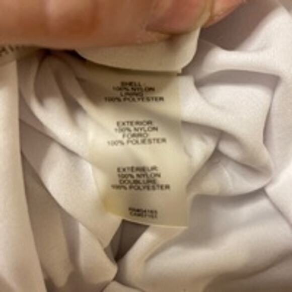 Guess White Lace Halter Mini Dress Women’s 14 Summer Cocktail Party - Picture 6 of 11